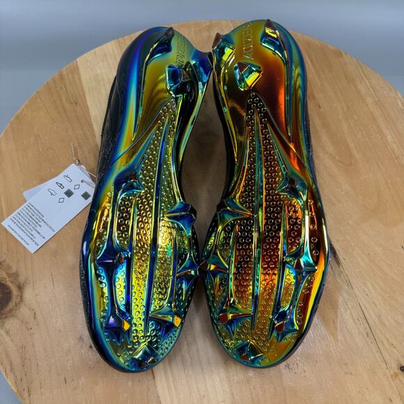 Mens 6 / Womens 7 - Adidas Adizero Electric Speed Juice Black Football Cleats - Picture 7 of 9